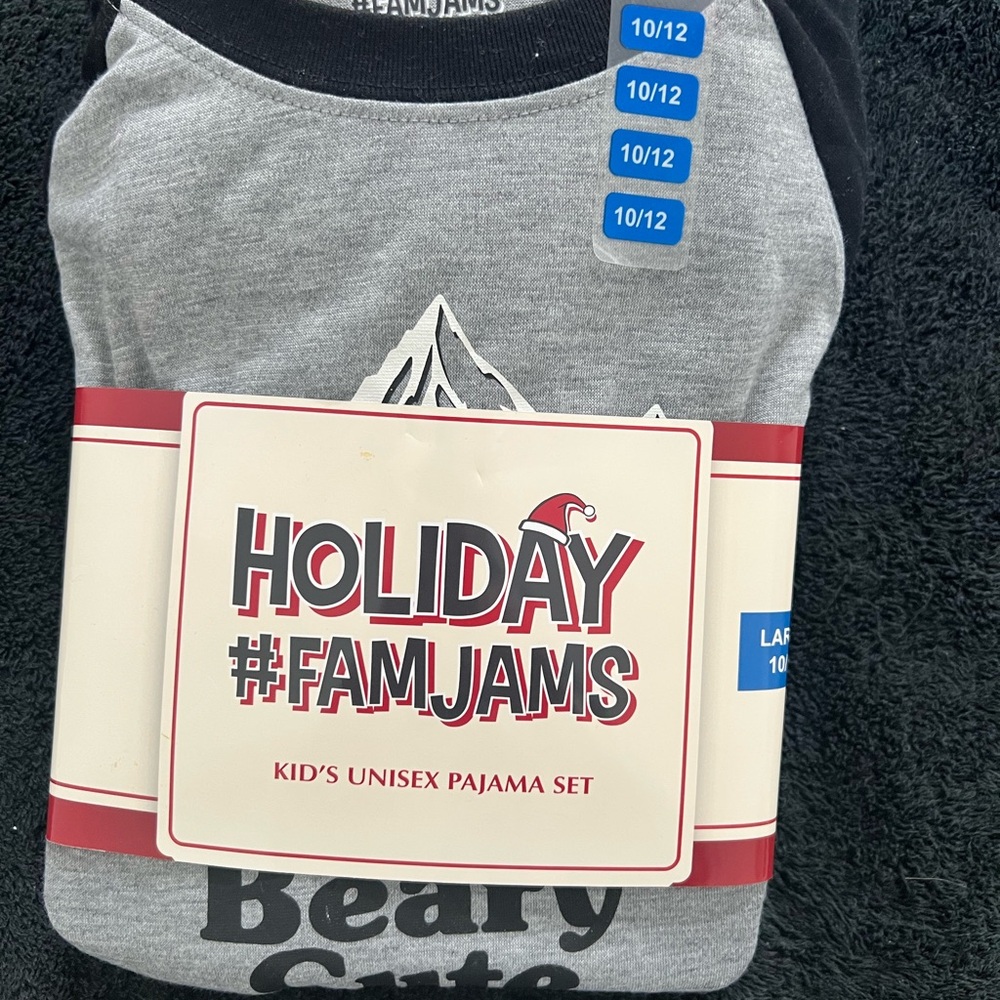 NEW Holiday FamJams Kid's Pajama Set